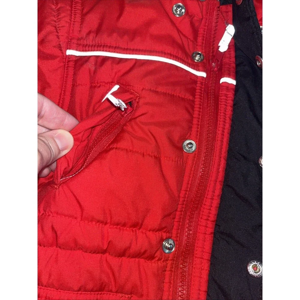 Hanna Anderson Unisex Toddler/ Kids Coat Size 90 3t Red
